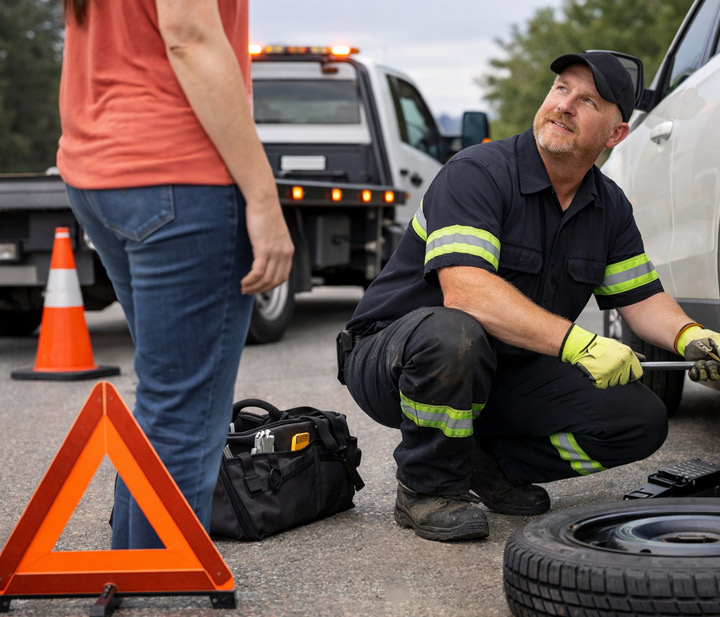Alpine-Towing-Alpine-Texas-Flat-Tire-Change-tow-truck-operator Alpine Towing Alpine Texas Tire Change Roadside Texas